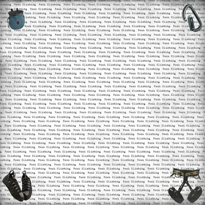 Stamping Station - Rock Climbing Typewriter Paper